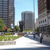 Holocaust memorial plaza vandalism