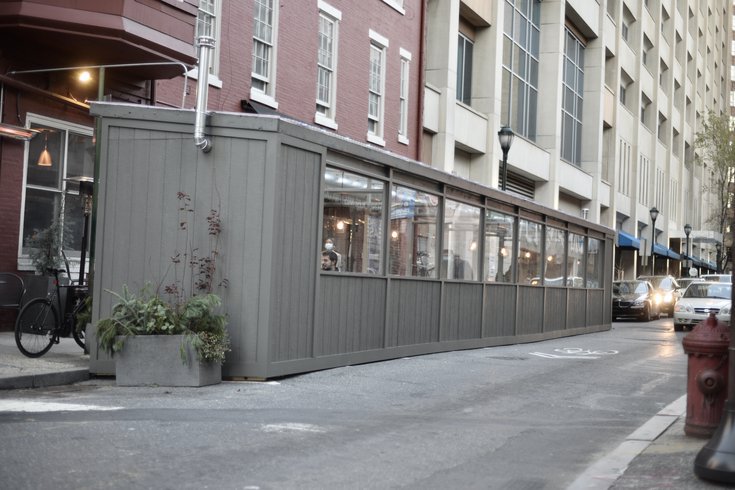 Outdoor dining bill Philadelphia