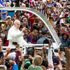 Pope Francis in Popemobile